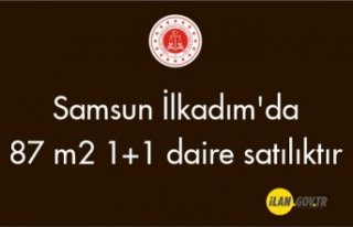 Samsun İlkadım'da 87 m² 1+1 daire icradan...