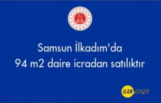 Samsun İlkadım'da 94 m2 daire icradan satılıktır