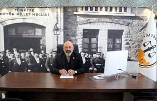 Yeni kurulan Bayburt Barosu Başkanlığına Serkan...
