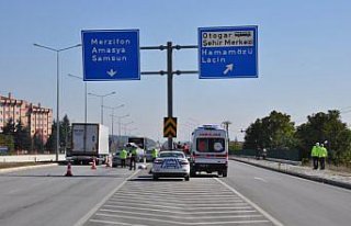 Amasya'da otomobilin çarptığı yaya öldü