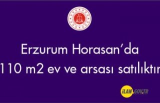 Erzurum Horasan Şerefiye mahallesinde 110 m'...