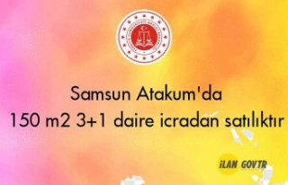 Samsun Atakum'da 150 m² 3+1 daire icradan satılıktır