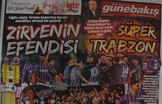 Trabzon yerel basınında Fenerbahçe maçının yansımaları