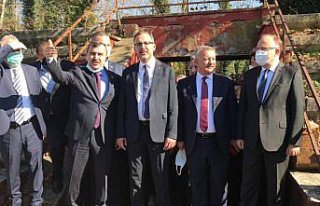 Bakan Kasapoğlu, Zonguldak'ta spor tesisi açılışına...