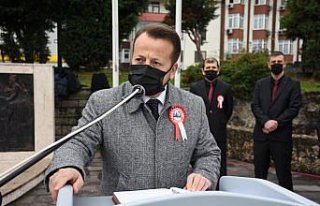 Bartın'da 24 Kasım Öğretmenler Günü törenle...