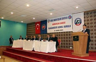 GMİS Armutçuk Şubesi'nin yeni başkanı Temel Eşgün...