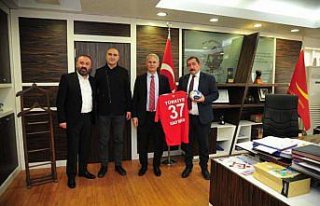 Hentbol Federasyonu Başkanı Uğur Kılıç, Kastamonu...