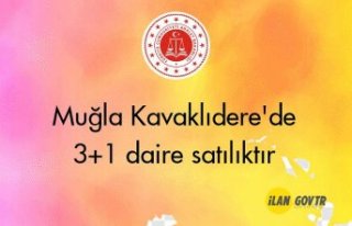 Muğla Kavaklıdere'de 3+1 daire (93 m²) icradan...