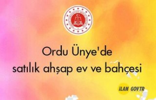 Ordu Ünye'de icradan satılık ahşap ev ve...