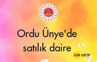 Ordu Ünye'de icradan satılık daire