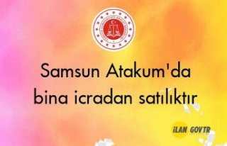 Samsun Atakum'da bina icradan satılıktır