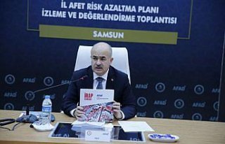 Samsun'da İl Afet Risk Azaltma Planı İzleme...