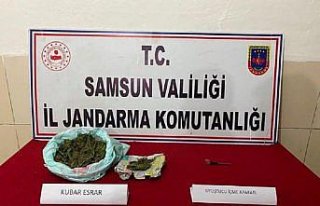 Samsun'da uyuşturucu operasyonlarında 22 şüpheli...