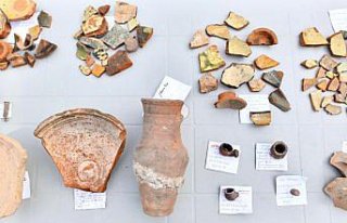 Trabzon'da Zağnos Vadisi'ndeki arkeolojik kazıların...