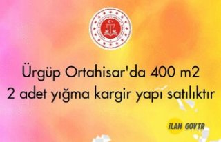 Ürgüp Ortahisar'da 400 m² 2 adet yığma kargir...