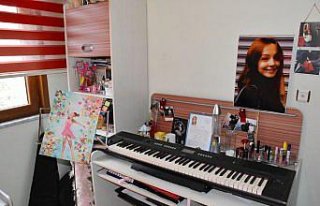 Ceren Özdemir'in anıları odasında bıraktığı...