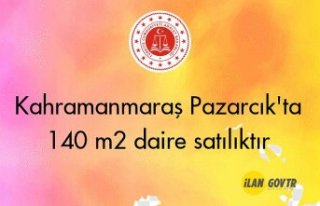 Kahramanmaraş Pazarcık'ta 140 m² daire icradan...