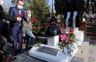 Karabük'te Metin Türker mezarı başında anıldı
