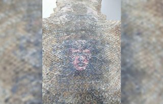 Karabük'te üzerinde İbranice yazılı figürler...