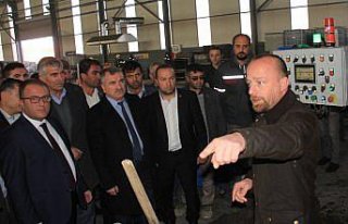 Muhtarlar Havza OSB'yi gezdi