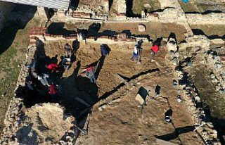 Pompeiopolis Antik Kenti'nde kış dönemi kazı çalışmaları...