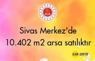 Sivas Merkez'de 10.402 m² arsa mahkemeden satılıktır