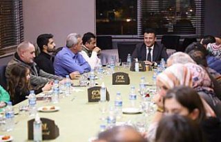 Çarşamba Belediye Başkanı Doğan gazetecilerle...