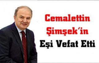 Dt. Cemalettin Şimşek'in eşi Sevinç Şimşek...