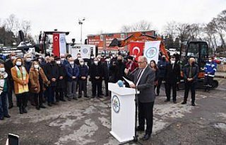 Ereğli Belediyesine alınan yeni araçlar törenle...