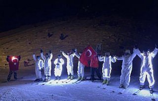 Kartalkaya'da yeni yıl coşkusu