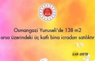 Osmangazi Yunuseli'de 138 m² arsa üzerindeki...
