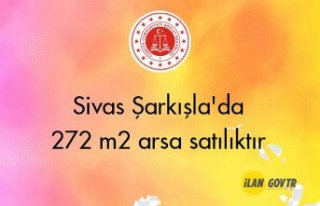 Sivas Şarkışla'da 272 m² arsa icradan satılıktır