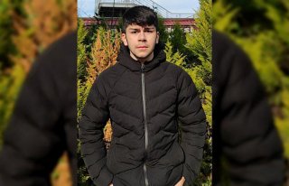 Giresun'da gencin domuzun saldırısına uğrama anı...