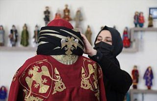 Samsun Olgunlaşma Enstitüsü tarihi motiflerle ürettiği...