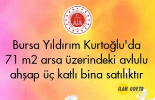 Yıldırım Kurtoğlu'da 71 m² arsa üzerindeki...