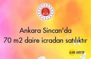 Ankara Sincan'da 70 m² daire icradan satılıktır