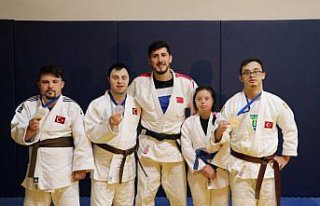 Down sendromlu judocular, Dünya Şampiyonası'nda...