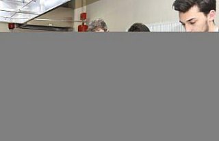 Gümüşhane'de uygulama mutfağının açılışına...