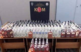Tokat'ta sahte içki operasyonunda 4 kişi yakalandı