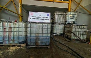 Zonguldak'ta kaçak karışımlı akaryakıt ele geçirildi