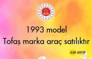 199 model Tofaş marka araç icradan satılıktır