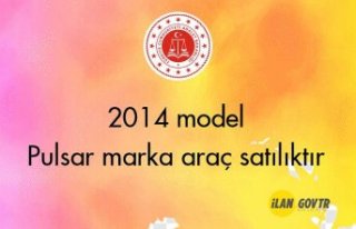 2014 model Pulsar marka araç icradan satılıktır