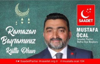 Başkan Öcal'dan Bayram Mesajı