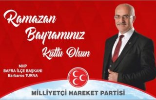 Başkan Turna'dan Ramazan Bayramı Mesajı