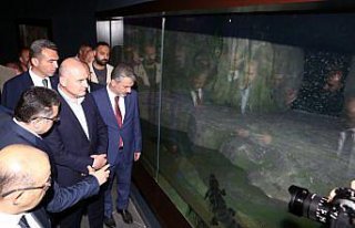 Bakan Soylu, Trabzon'da cami açılışı yaptı,...