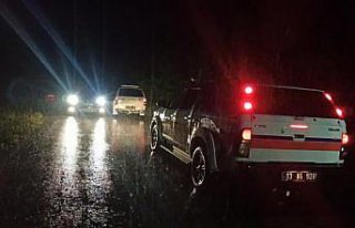 Düzce'de sağanak etkisini sürdürüyor