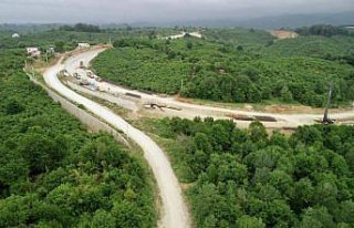 Karadeniz Sahil Yolu'nda onarım çalışmaları sürüyor