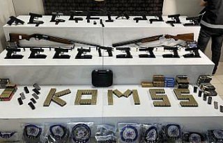Samsun'daki silah kaçakçılığı operasyonunda...