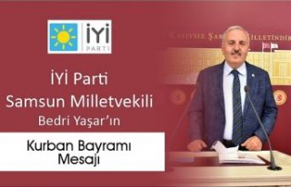 Bedri Yaşar'dan Bayram Mesajı