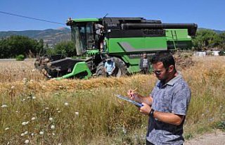 Gümüşhacıköy'de biçerdöver kontrolleri devam...